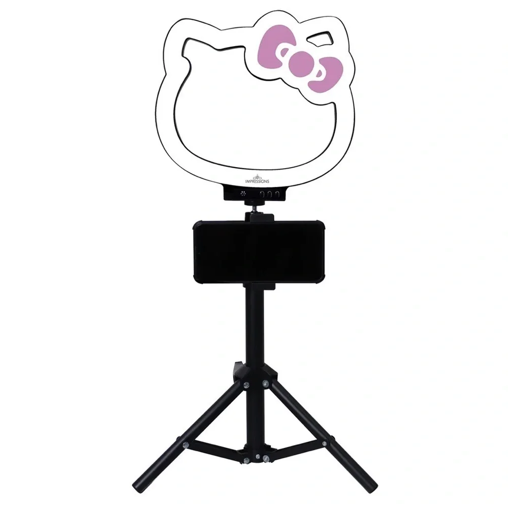 Supercute Hello Kitty 10” RGB Desktop Ring Light with Tripod - Picture 2 of 4